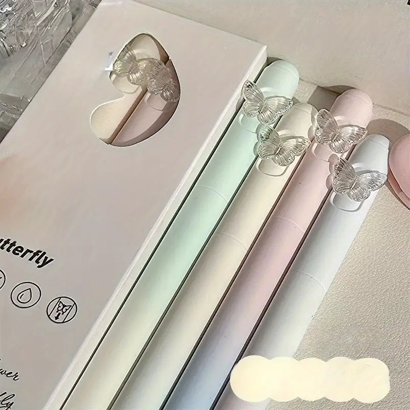 4PCS Butterfly Gel Rollerball Pens