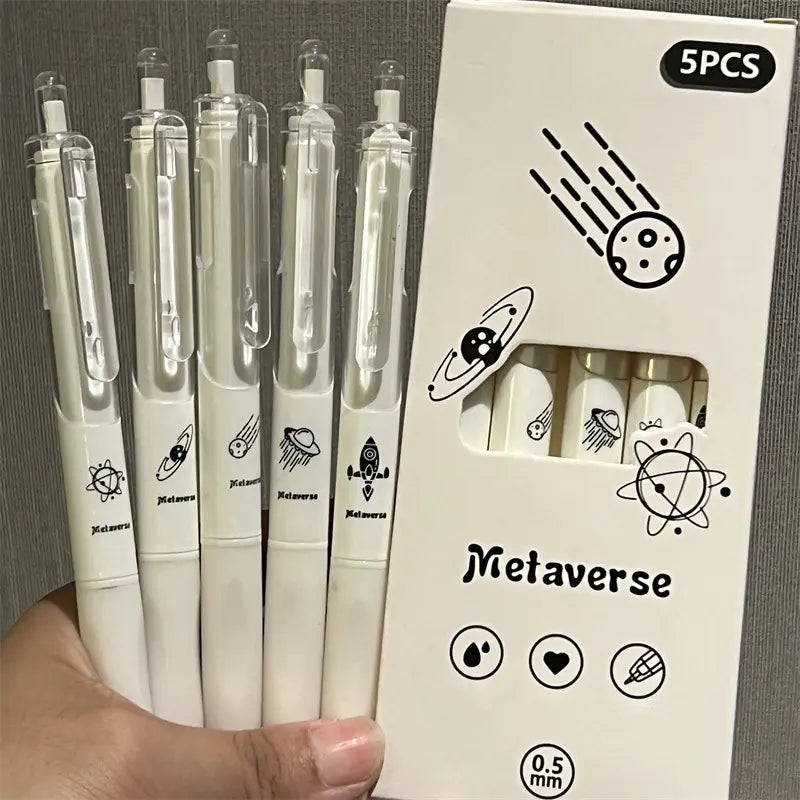 5 piece hello kitty pen set