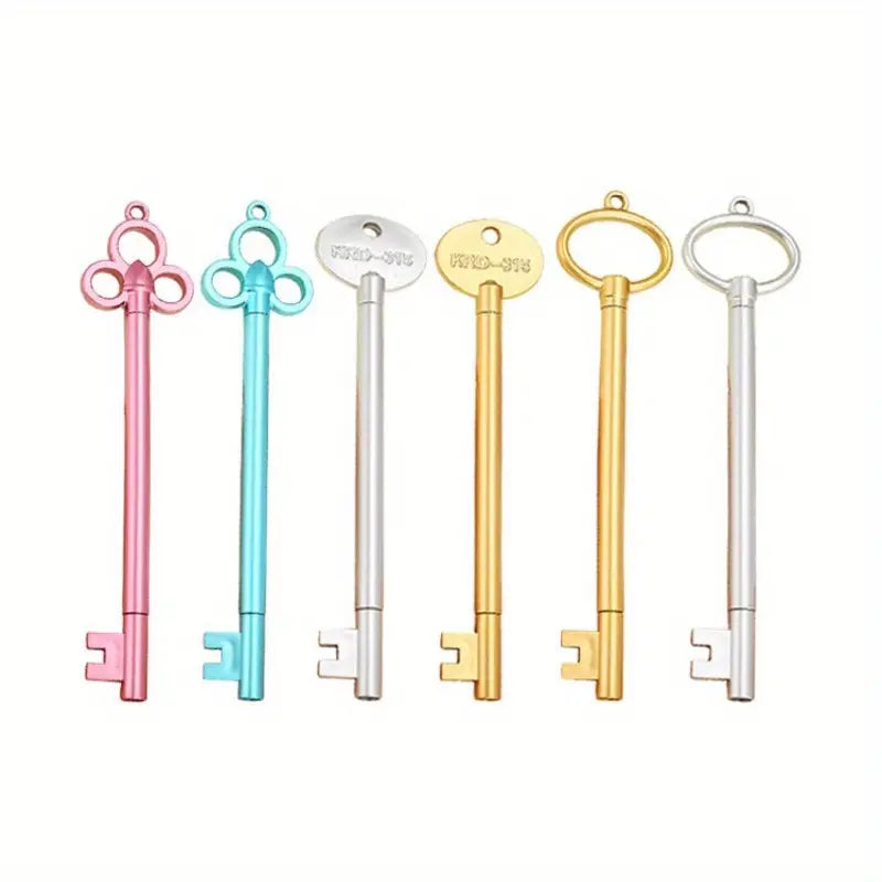 6 piece key pen set