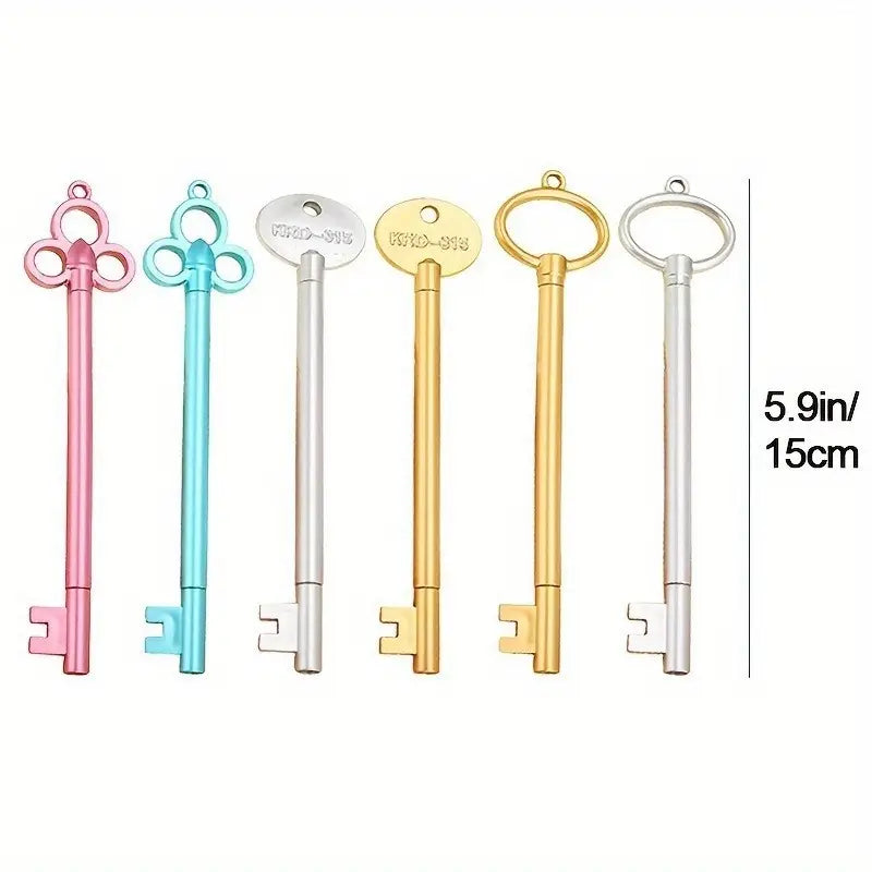 6 piece key pen set