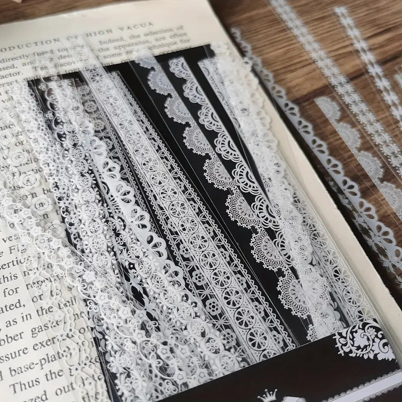 Lace stickers
