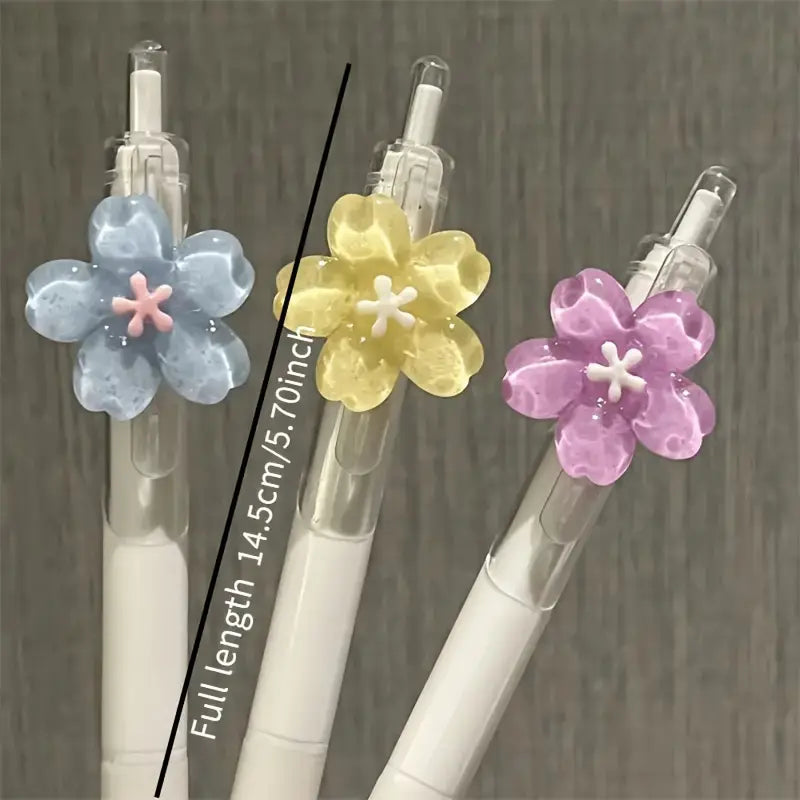 Floral Gel Pens