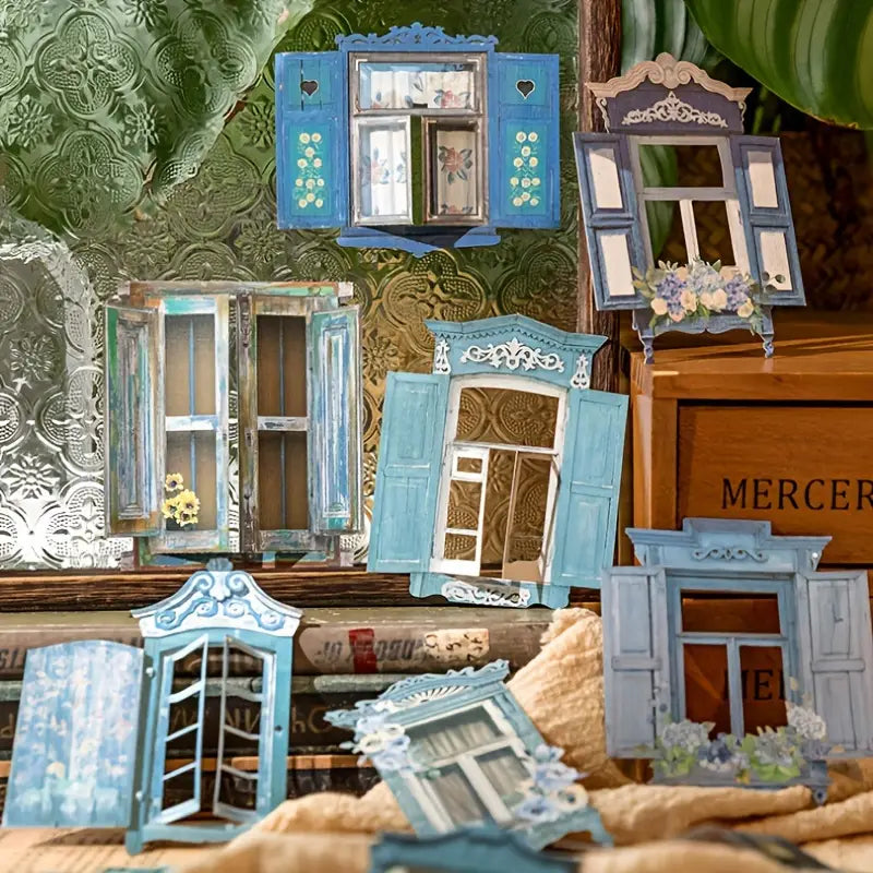Vintage window stickers