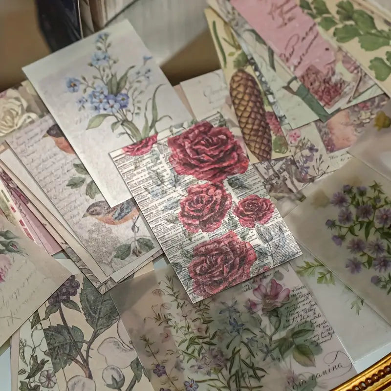 Vintage stickers book