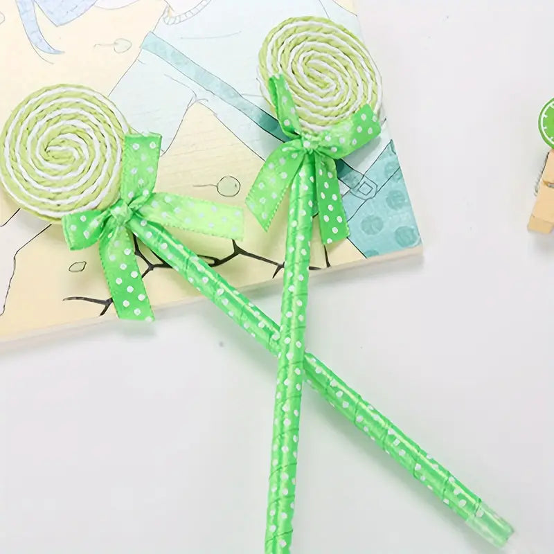 6pcs Creative Stationery Lollipop