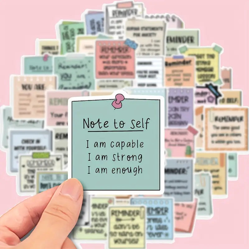 Inspirational stickers