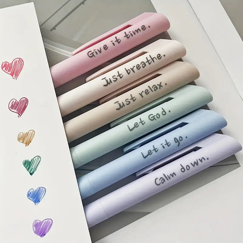 6pcs Morandi Aesthetic