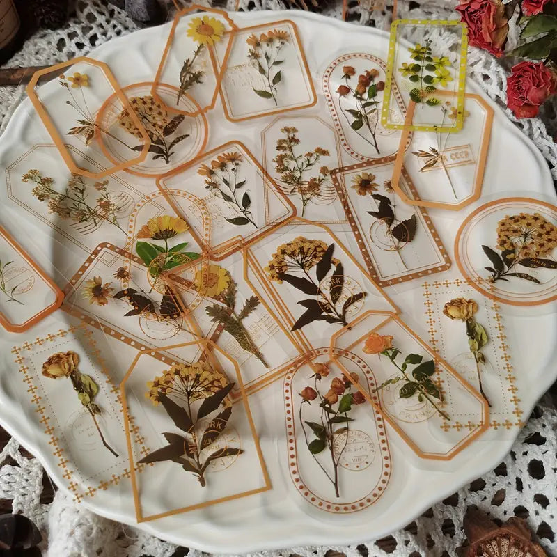 Floral stamps