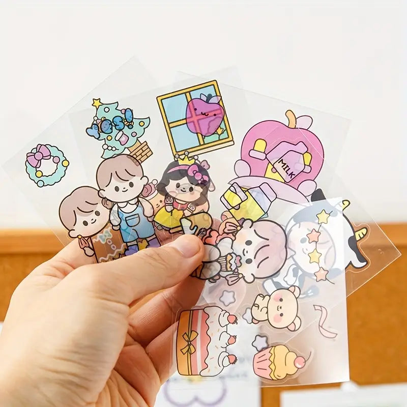 Cartoon PET Stickers