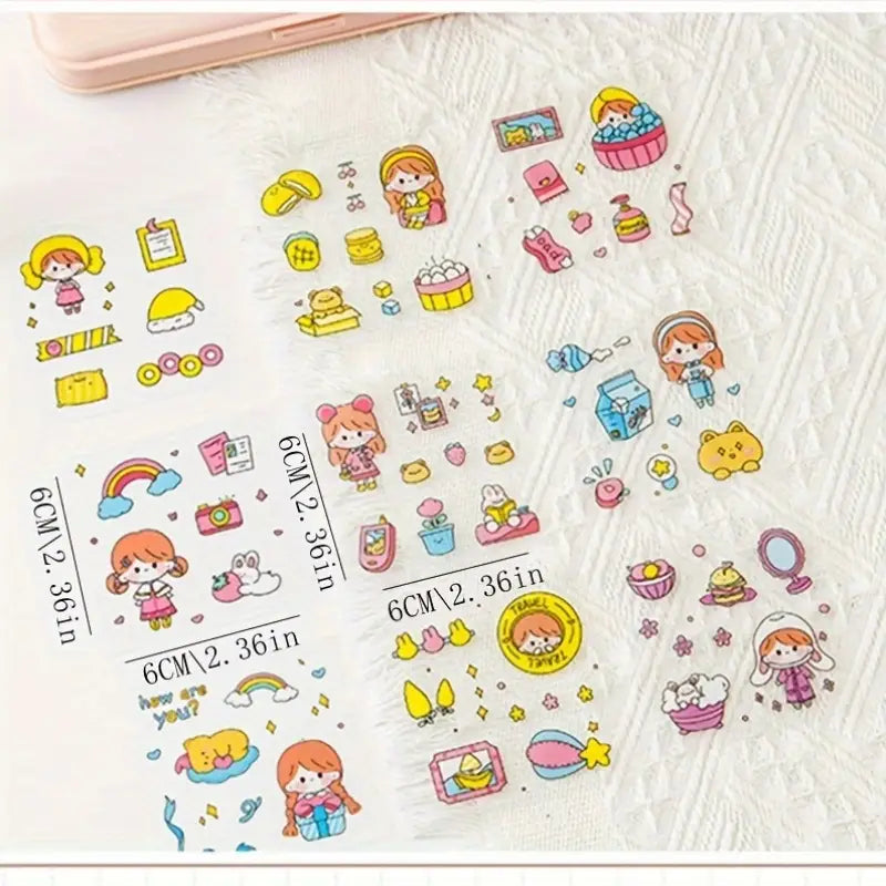 Cartoon PET Stickers