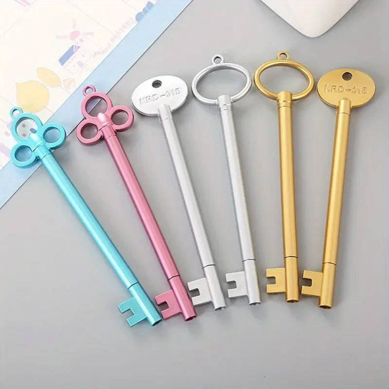 6 piece key pen set