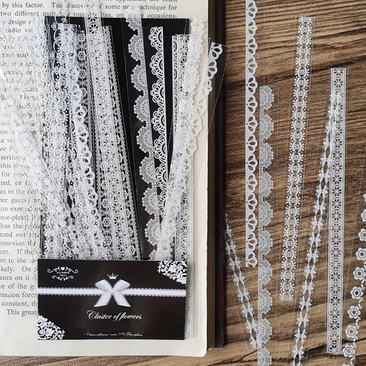 Lace stickers