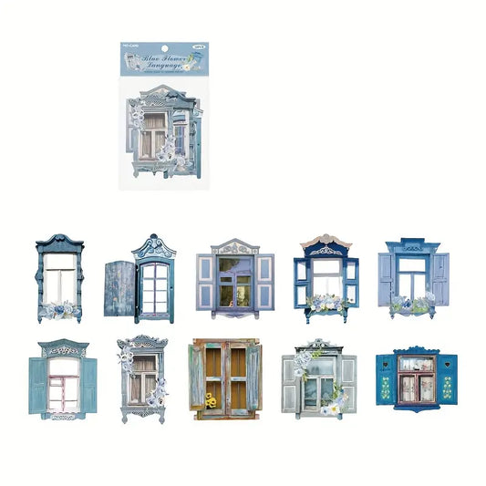 Vintage window stickers