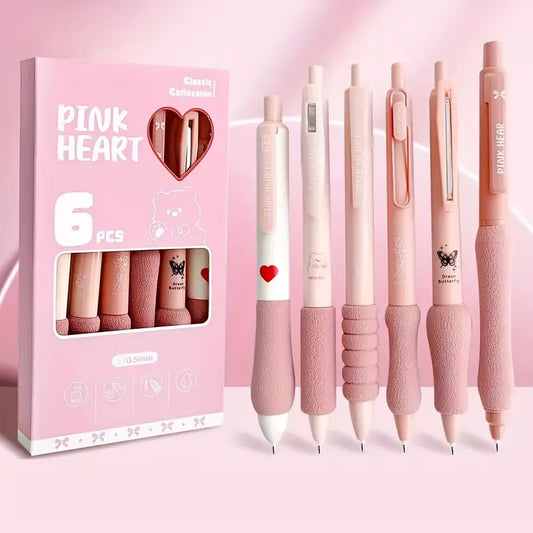 6pcs Cute Gel Pens