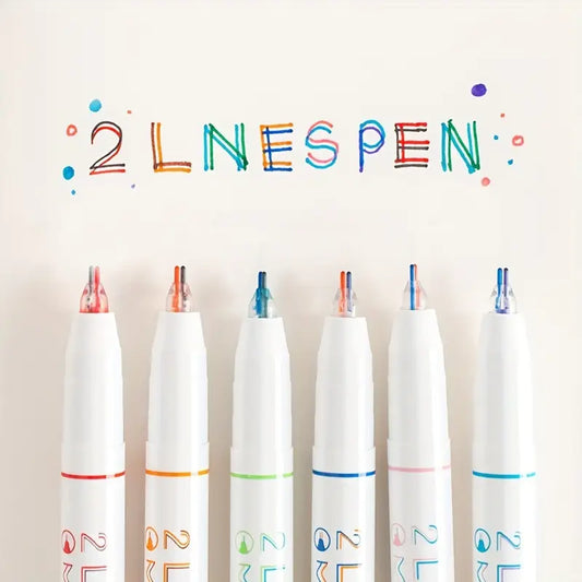 Double line pen set